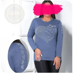 بلوز نگینی مودال برفی