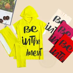 تیشرت کلاهدار و شلوار moment