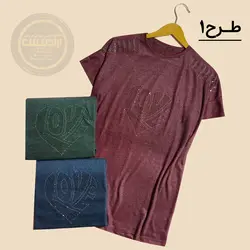 تیشرت نگینی زنبوری