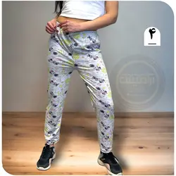 شلوار ملانژ عروسکی