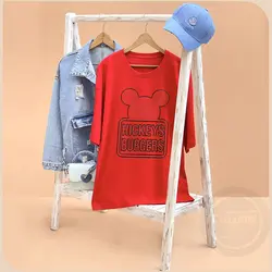 تیشرت لانگ میکی موس نگینی