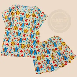 تیشرت و شورتک نخ تایلندی