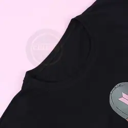 تیشرت لانگ دختر BTS
