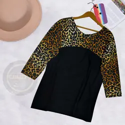 شومیز یقه هفت پلنگی