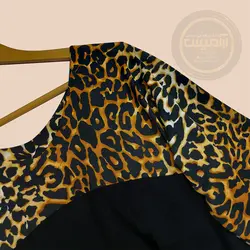 شومیز یقه هفت پلنگی