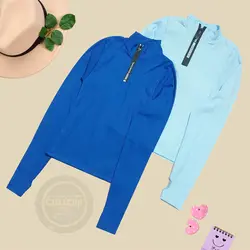 بلوز نیم زیپ فینگردار