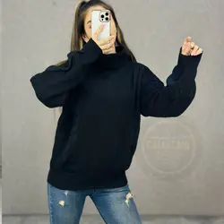 بلوز بافت مارپیچ یقه شل