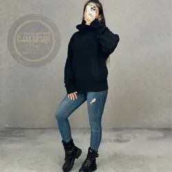 بلوز بافت مارپیچ یقه شل