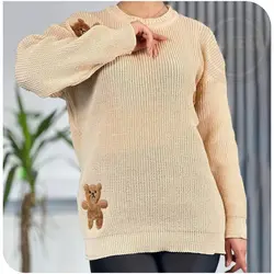 بلوز بافت تیکه دوزی تدی