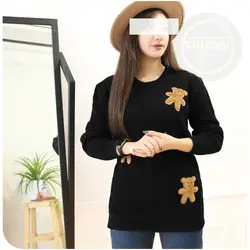 بلوز بافت تیکه دوزی تدی