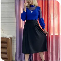 شومیز گیپور گردنبنددار