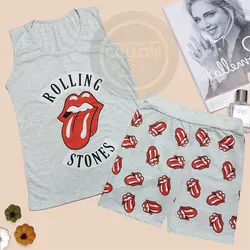 تاپ و شلوارک رولینگ استون