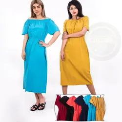 پیراهن ساحلی کشدوزی