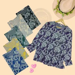 بلوز نگینی ژاکارد طرح ۱ و ۲