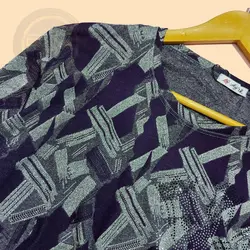 بلوز نگینی ژاکارد طرح ۱ و ۲