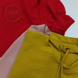 شومیز استایل آزاد یقه بندی