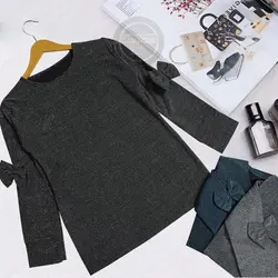 شومیز لمه آستین پاپیون