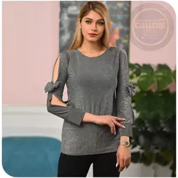 شومیز لمه آستین پاپیون