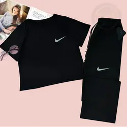 ست تیشرت و شلوار بگ نایک