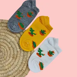 جوراب طرح کاکتوس