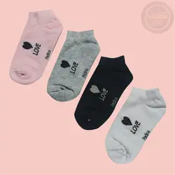 جوراب قلب و love