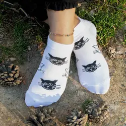 جوراب طرح گربه