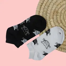 جوراب طرح گربه