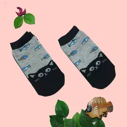 جوراب مچی طرح گربه ماهی