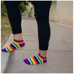 جوراب مچی رنگین کمان