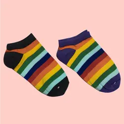 جوراب مچی رنگین کمان
