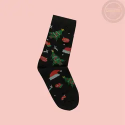 جوراب ساقدار کریسمس و بابانوئل