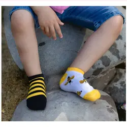 جوراب مچی بچگانه زنبور تا به تا