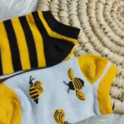 جوراب مچی بچگانه زنبور تا به تا