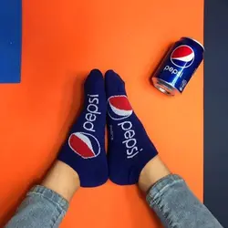 جوراب مچی طرح نوشابه
