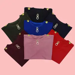 شومیز سرشانه دکمه دار