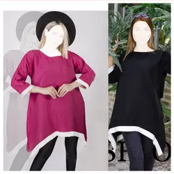 مانتو جلو بسته پایین هلالی