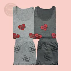 تاپ و شلوارک قلب