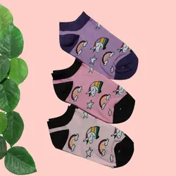 جوراب مچی طرح اسب تک شاخ