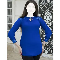 شومیز سرشانه پولکی