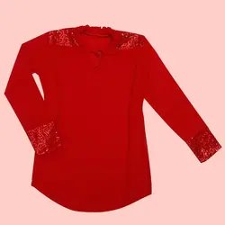 شومیز سرشانه پولکی