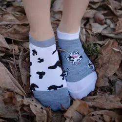 جوراب مچی طرح گاو