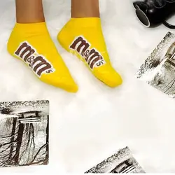 جوراب مچی طرح شکلات