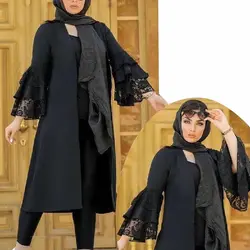 مانتو آستین کلوش ریتا