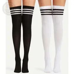 جوراب بالازانو سه خط