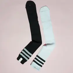 جوراب بالازانو سه خط