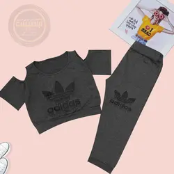 ست نیم تنه و شلوارک آدیداس