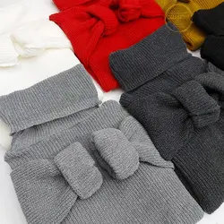 تونیک بافت یقه شل بلند