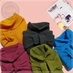 بلوز بافت یقه شل