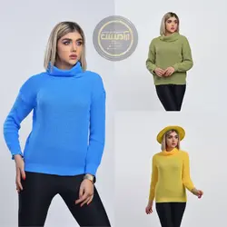 بلوز بافت یقه شل