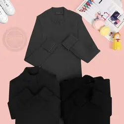 تونیک بافت یقه سه سانت